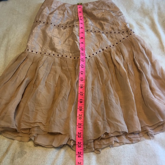 Tristan & Iseut silk skirt vintage - Picture 15 of 15